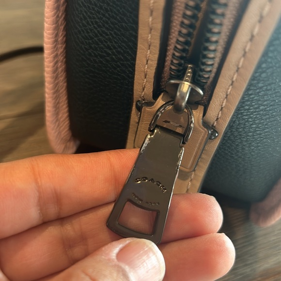 Coach Dreamer crossbody satchel bag in color block - Picture 16 of 16